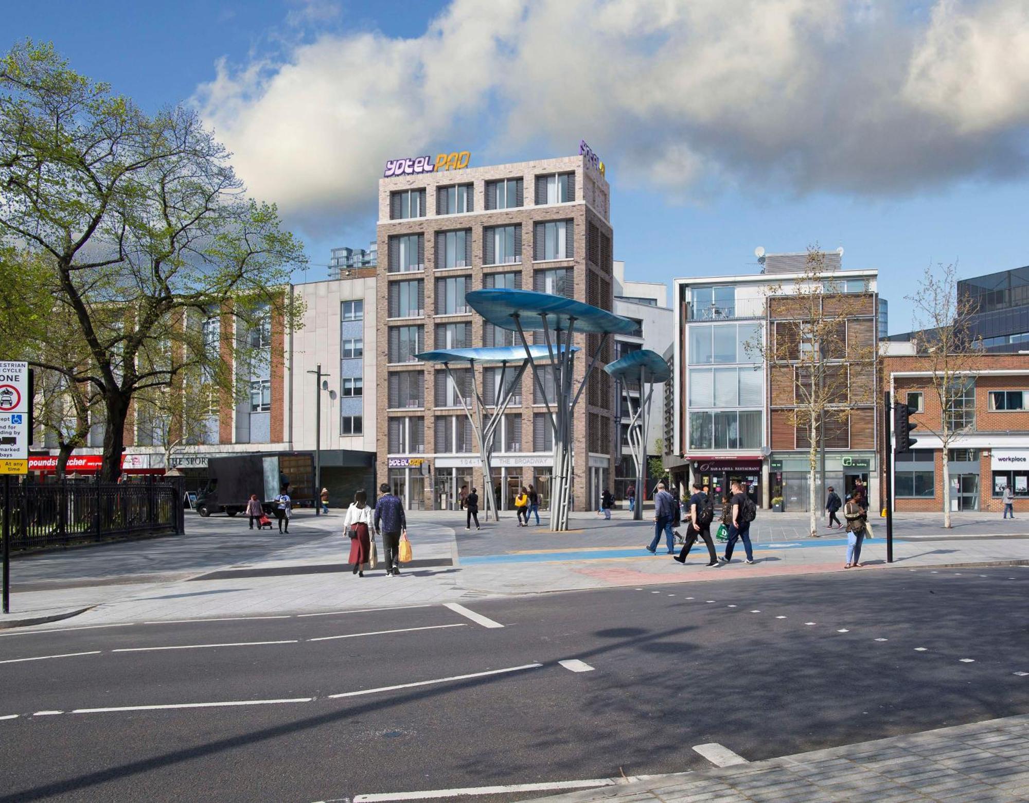Yotelpad London Stratford Екстер'єр фото